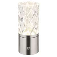 Globo Asztali lámpa LUNKI Króm 1xLED 2,5W