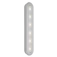  Briloner LED-es Push-Light Row 30,5 cm x 6,3 cm mobil lámpa ezüst