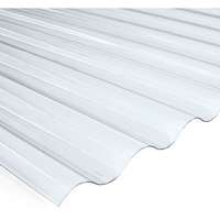 PVC hullámlemez Sinus 76 / 18 átlátszó 80 cm x 120 cm