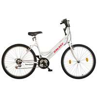 MTB 26-os női kerékpár fehér-piros