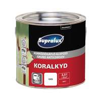 Supralux Supralux alapozó Koralkyd korróziógátló 2,5 l fehér