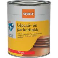 OBI OBI lépcső- és parkettalakk, vízzel higítható átlátszó, fényes, 375 ml