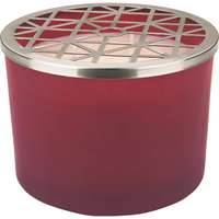 Illatgyertya Midnight Mystery bordó-ezüst