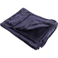  Flanel takaró sötétkék színben 150 cm x 200 cm