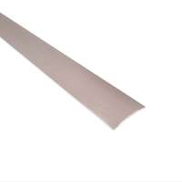  Átvezető profil eloxált alu öntapadó csiszolt rozsdamentes acél színű