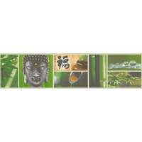 AS-Creation Bordűr Buddha mintás - natura 31204-1