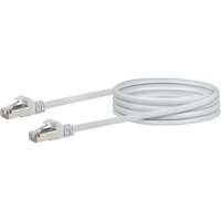 Schwaiger Schwaiger CAT 6 hálózati kábel (SF/UTP) RJ45 csatlakozó > RJ45 csatl. 1 m fehér