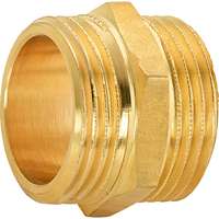 OBI menetes kettős közcsavar 33,3 mm (R 1) sárgaréz