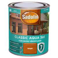 Supralux Sadolin Classic Aqua vizes vékonylazúr mahagóni 0,75 l