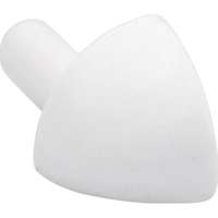 Arcansas Külső sarok negyedkör-záróidom PVC fényes fehér 8 mm