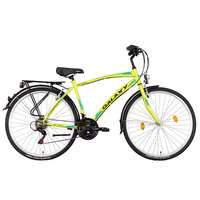 SX TRAIL férfi trekking kerékpár sárga-zöld