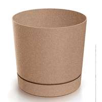 PROSPERPLAST Tubo Eco Wood cserép 15 cm bézs