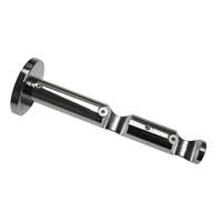 Gardinia Gardinia Chicago kombinált kétsoros tartókonzol nyitott króm 8 / 6 cm