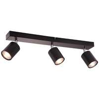 Brilliant Brilliant LED-es mennyezeti spotlámpa Taio 3 izzós fekete 52,5 cm
