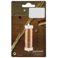 Karácsonyi dekor kötöződrót tekercsen 0,35 mm 50 g vörösréz