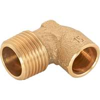 OBI forrasztható könyök 15 mm x 21 mm (R 1/2) vörösöntvény