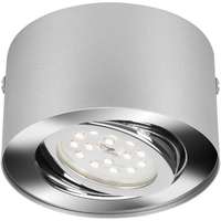 Briloner Briloner Tube LED-es felszerelhető lámpa ezüst kerek