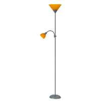 Rabalux Rábalux Action állólámpa olvasókarral 178 cm ezüst - narancs