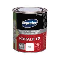 Supralux Supralux alapozó Koralkyd korróziógátló 0,75 l fehér