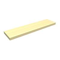 Egyenes laminált polc juhar 60 cm x 15 cm x 1,8 cm