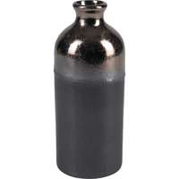  Minimalist Zen váza kerámia 19,5 cm x 7,6 cm átmérő fekete