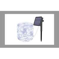 Bingoo Solar Napelemes Hidegfehér Kerti Fényfüzér 10 m LED KE21-1019
