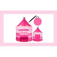 Bingoo Összecsukható kastély sátor gyerekeknek pink 1164