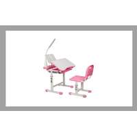 Bingoo Állítható magasságú, többfunkciós, gyerek íróasztal rózsaszín HOP1001317-2