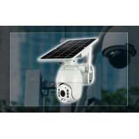 Bingoo Intelligens napelemes Solar PTZ WiFi vízálló éjjellátó kamera felügyeleti rendszer