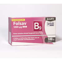 JutaVit JutaVit Folsav + B9 tabletta, 100db