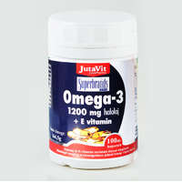 JutaVit JutaVit Omega-3 1200 mg kapszula+E vitamin 100db