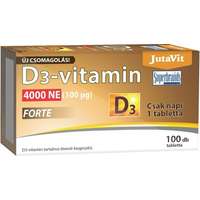 JutaVit Jutavit D3 vitamin forte 4000NE, 100db tabletta