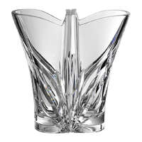 Black Crystal - Ajka Modern * Ólomkristály Love váza 22 cm (Dupla15114)