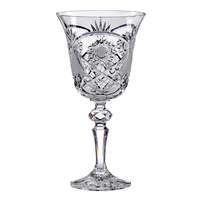 Black Crystal - Ajka Kőszeg * Kristály Nagy boros pohár 220 ml (L18305)