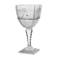 Black Crystal Royal * Kristály Nagy boros pohár 300 ml (Ar18905)