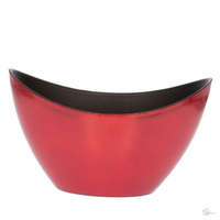 Bloomi Csónak alakú kaspó, mûanyag, 20x9x11,5 cm, piros