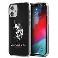 U.S. Polo Assn. US Polo USHCP12STPUHRBK iPhone 12 mini fekete Fényes Big Logo telefontok