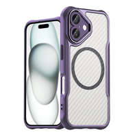 Hurtel Leading Series MagSafe-kompatibilis tok iPhone 16 Plus - lila