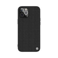 Nillkin Nillkin textúrájú tok masszív telefontok gél tok és nylon hátán iPhone 12 Pro Max fekete