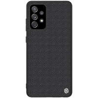 Nillkin Nillkin textúrájú tok masszív telefontok gél tok és nylon hátán Samsung Galaxy A72 4G fekete