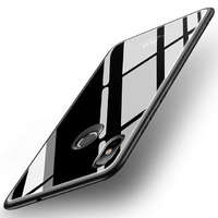 MSVII MSVII edzett üveg telefon tok telefontok ütésálló edzett üveg lap Xiaomi Mi 8 SE fekete kijelzőfólia üvegfólia tempered glass
