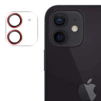 Joyroom Joyroom Shining sorozat teljes lencsevédő kamera edzett üveg tempered glass iPhone 12 mini piros (JR-PF686)