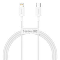 Baseus Baseus Superior kábel Type-c USB - Lightning Power Delivery 20 W 1 m White (CATLYS-A02)