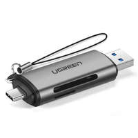 Ugreen UGREEN USB-C + USB 3.0 TF / SD kártya olvasó