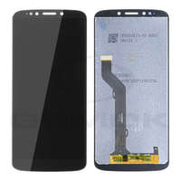 GSMOK Lcd + Touch Pad Komplett Motorola Moto E5 Plus Fekete Logó Nélkül