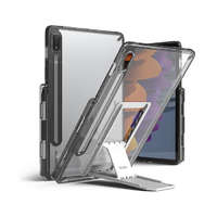 Ringke Ringke Fusion Combo Kiemelkedő kemény telefontok TPU tok Samsung Galaxy Tab S7 11 &#039;&#039; + öntapadó összecsukható állvány szürke (FC475R40)