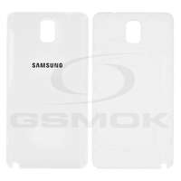 GSMOK Akkumulátor ház Samsung N9005 Galaxy Note 3 fehér GH98-29019B Eredeti szervizcsomag