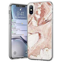 Wozinsky Wozinsky Marble TPU tok Xiaomi redmi 10X 4G / Xiaomi redmi Note 9 rózsaszín telefontok