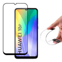 Wozinsky Wozinsky Full tok Flexi Nano üveg hybrid képernyővédő fólia kerettel Huawei Y6p fekete üvegfólia