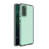 Hurtel Spring tok Tiszta TPU gél védőtok színes tok Xiaomi Redmi Note 10 / Redmi Note 10S fekete